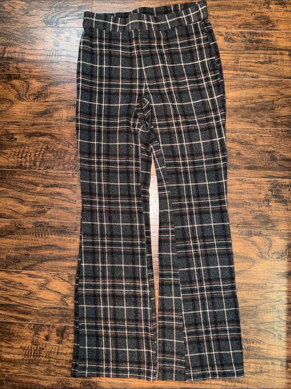 Truth Black Plaid Trousers